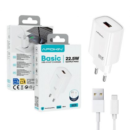 CARGADOR COMPLETO TIPO C 22.5W APOKIN