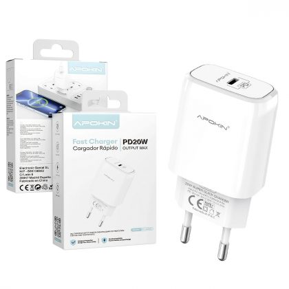 CARGADOR USB-C 20W 3A APOKIN