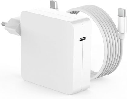 ADAPTADOR DE CORRIENTE DEL CARGADOR USB C de 96W COMPATIBLE CON MAC