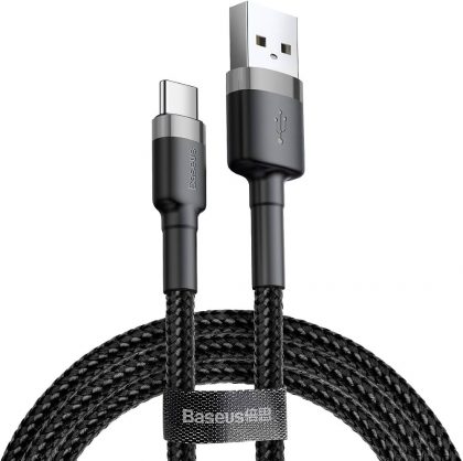 CABLE DE CARGA TRENZADO BASEUS USB A USB C 1M