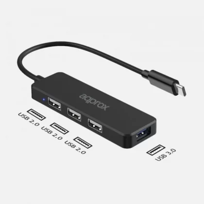 HUB 3 USB 2.0 1 3.0 TIPO C AQPROX