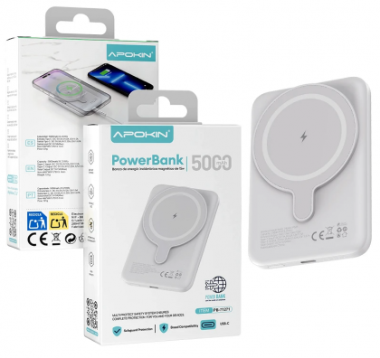 BATERÍA MAGNÉTICA INALÁMBRICA 5000 MAH