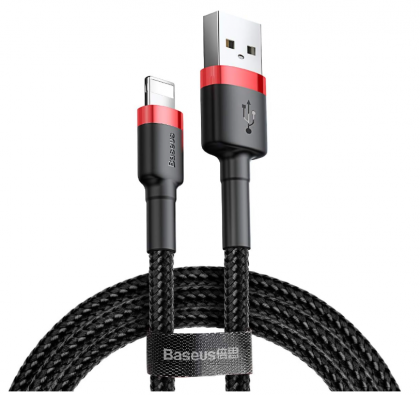 CABLE DE CARGA TRENZADO BASEUS USB A LIGHTNING 2M