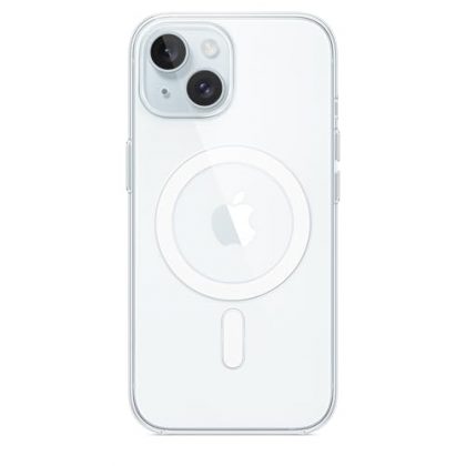 FUNDA ACRÍLICA TRANSPARENTE PARA IPHONE 15