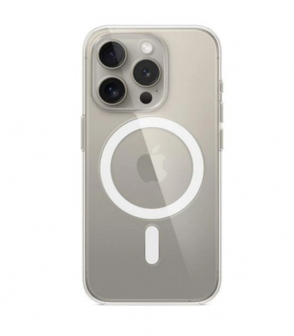 FUNDA ACRÍLICA TRANSPARENTE PARA IPHONE 15 PRO