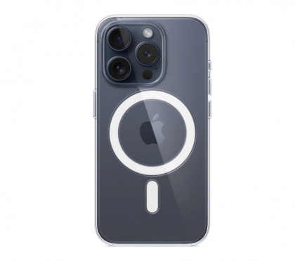 FUNDA ACRÍLICA TRANSPARENTE PARA IPHONE 15 PRO MAX