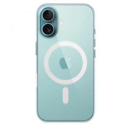 FUNDA ACRÍLICA TRANSPARENTE PARA IPHONE 16