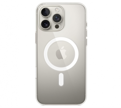 FUNDA ACRÍLICA TRANSPARENTE PARA IPHONE 16 PRO MAX